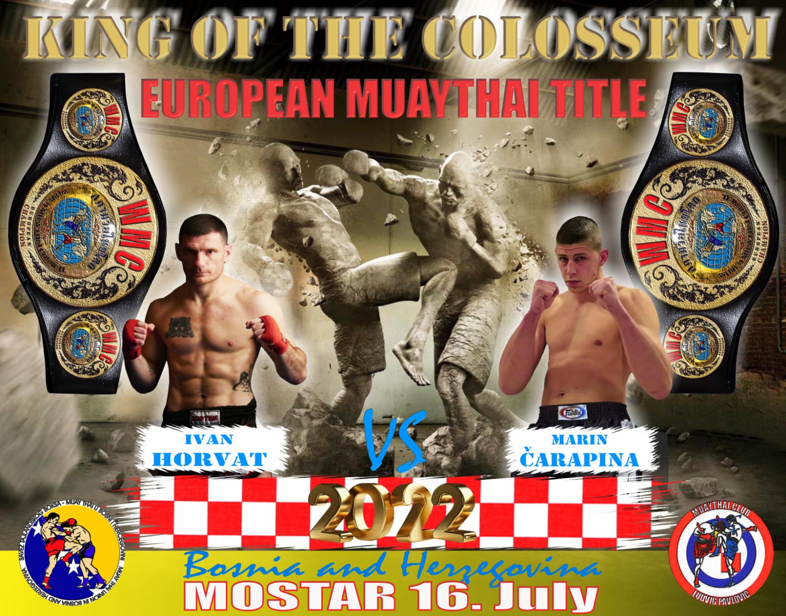 World Muaythai Council » European Title on the Line in Bosnia and
